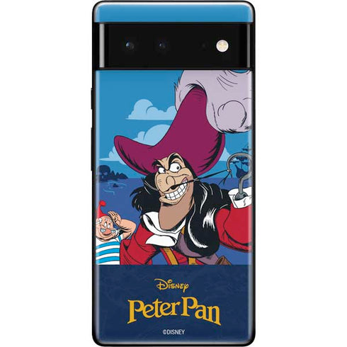 Disney Peter Pan Captain Hook and Smee Google Pixel 6 Skin